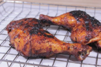 Smoked and Grilled Chicken Quarters - Learn to Smoke Meat ... image