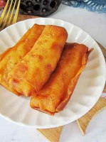 Fried spring rolls recipe - Simple Chinese Food image