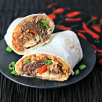 Cheesy Beef Burrito Recipe by Culinary - CookEatShare image