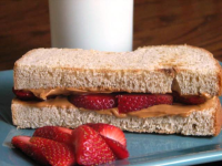 Peanut Butter Fruit Sandwich Recipe - Food.com image