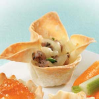Wonton Wrapper Appetizers Recipe: How to Make It image