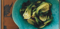 Stir-Fried Baby Bok Choy with Garlic Recipe | Epicurious image