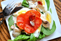 Spinach Tomato Salad Recipe - Food.com image