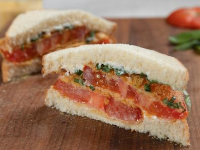 Fried Red Tomato Sandwich Recipe | Ree Drummond | Food Network image