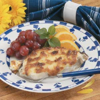 Cheese-Topped Swordfish Recipe: How to Make It image