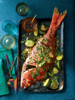 Whole Roasted Chinese Red Snapper Recipe | MyRecipes image