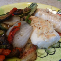 Cod with Lemon, Garlic, and Chives Recipe | Allrecipes image