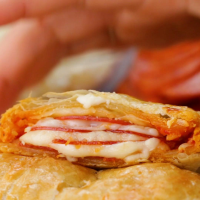 Pepperoni Pizza Pockets Recipe by Tasty image