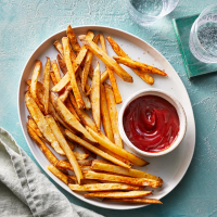 Crispy Air-Fryer French Fries Recipe | EatingWell image