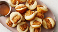 Chicken Nugget and Waffle Cupcakes Recipe - Tablespoon.com image