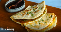 Spring onion pancakes (cong you bing) - recipe | SCMP Cooking image