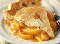 Lisa's Homemade Georgia Peach Pie | Just A Pinch Recipes image
