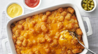 Impossibly Easy Tater Tots™ Cheeseburger Casserole Recipe ... image