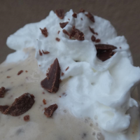 Peanut Butter and Banana Frozen Yogurt with Chocolate Chunks image