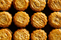 Honeyed Pistachio Mooncakes Recipe - NYT Cooking image