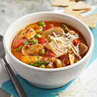Vegetable and Tofu Soup Recipe | EatingWell image