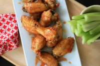 Honey-Sriracha Air Fryer Wings Recipe | Allrecipes image