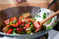 Stir-Fried Tofu and Peppers Recipe - NYT Cooking image