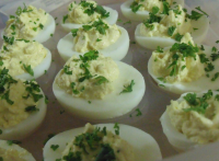 Sour Cream and Lemon Deviled Eggs Recipe - Food.com image