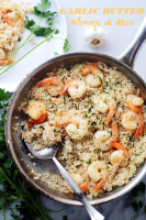 Garlic Butter Shrimp & Rice Recipe | Easy & Delicious ... image