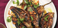 Long-Roasted Eggplant with Garlic, Labne, and Tiny Chile ... image