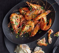 Buttery chilli prawns recipe | BBC Good Food image