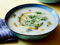 Salted Pork Congee with Century Egg Recipe | Food Network ... image