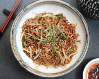 Simple Stir-Fried Noodles with Bean Sprouts Recipe | SideChef image
