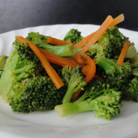 Steamed Broccoli and Carrots with Lemon Recipe | Allrecipes image