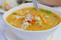 ASIAN SOUP WITH CHICKEN BROTH RECIPES