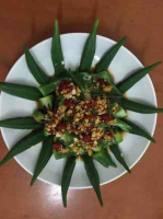 Okra recipe - Simple Chinese Food image