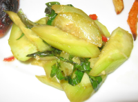 Pan-Fried Cucumber Recipe - Chinese.Food.com image