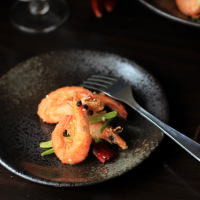 Szechuan Shrimp—Spicy Crispy Shrimp | China Sichuan Food image
