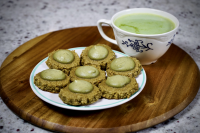Matcha Latte & Matcha Cream Cookies | The Whole Food Plant ... image
