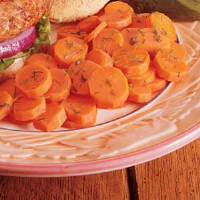 Carrots with Dill Recipe: How to Make It - Taste of Home image