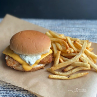 Copy Cat McDonald's Tartar Sauce & Filet 'o Fish Sandwich ... image