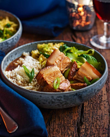 Soy-braised pork belly - delicious. magazine image