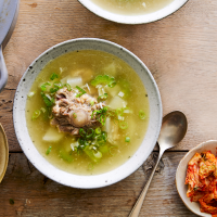 Yeo Joo Ggori Tang (Oxtail & Bitter Melon Soup) Recipe ... image