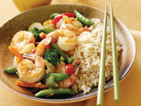 Shrimp and Vegetable Stir-Fry Recipe | MyRecipes image