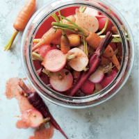Addictive Pickled Carrots and Radishes - Jamie Geller image