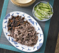 Chinese roast duck with pancakes recipe | BBC Good Food image