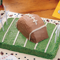 Football Cake Recipe: How to Make It image