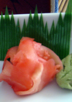 HOW TO SLICE GINGER FOR SUSHI RECIPES
