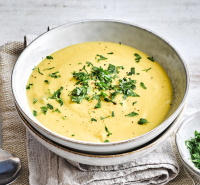 Carrot & parsnip soup recipe | BBC Good Food image