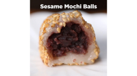 Mochi Sesame Balls Recipe by Tasty image