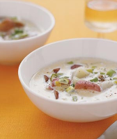 Scallion and Potato Soup Recipe | Real Simple image