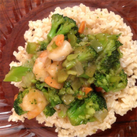 SHRIMP WITH CHINESE VEGETABLE RECIPES