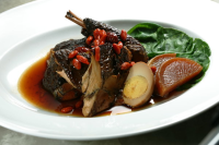 Black-Skinned Chicken Slow-Cooked in Dark Soy Sauce Recipe ... image