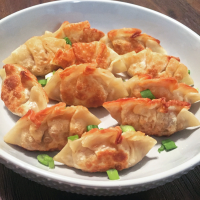 Vegetable Dumplings with Sesame Honey Soy Sauce – Wild ... image