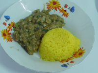 Garlic Butter Rice (Rice Cooker) | Just A Pinch Recipes image
